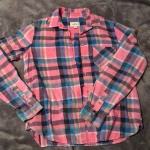 Like new AE plaid button up
